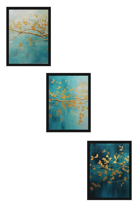 Wallity Huhu485S Pintura Decorativa en MDF con Marco (3 Piezas) 50 x 70 cm Wallity Huhu485S Pintura Decorativa en MDF con Marco (3 Piezas) 50 x 70 cm
